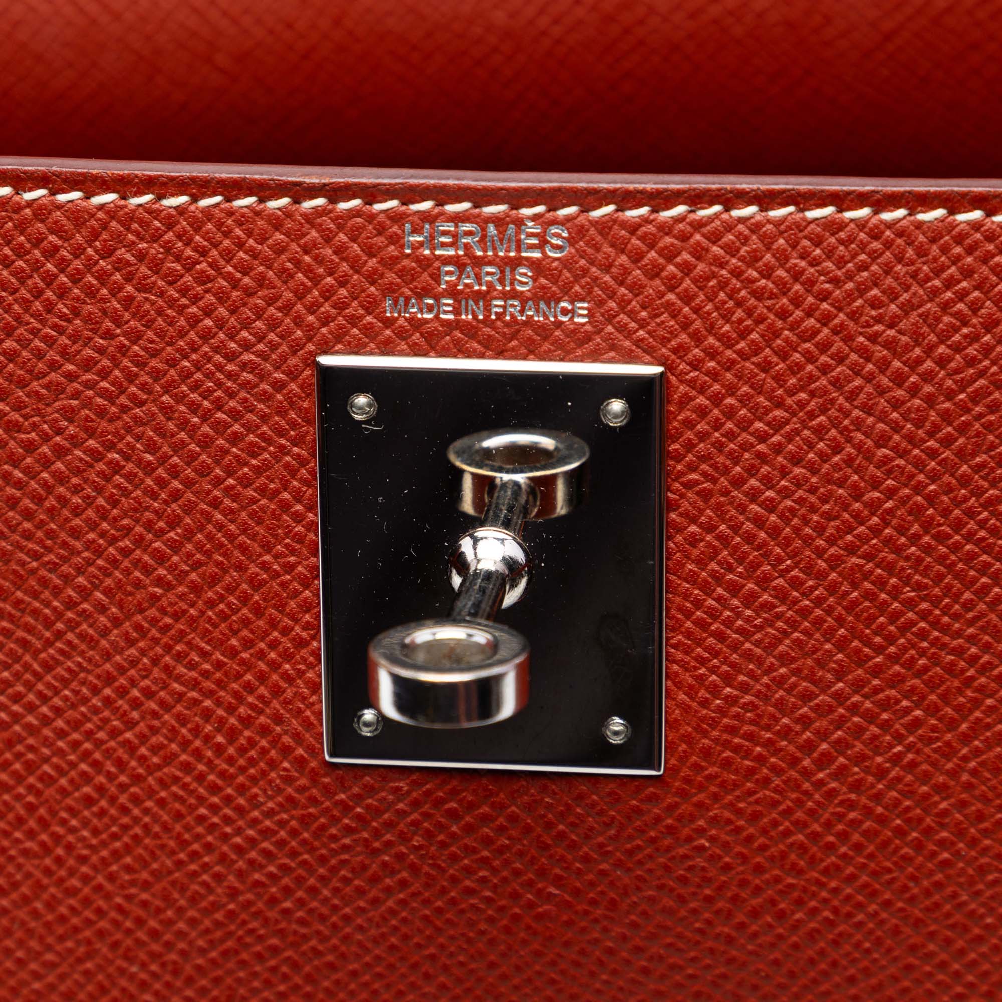 Hermès Epsom Kelly II Sellier 28 - image 5