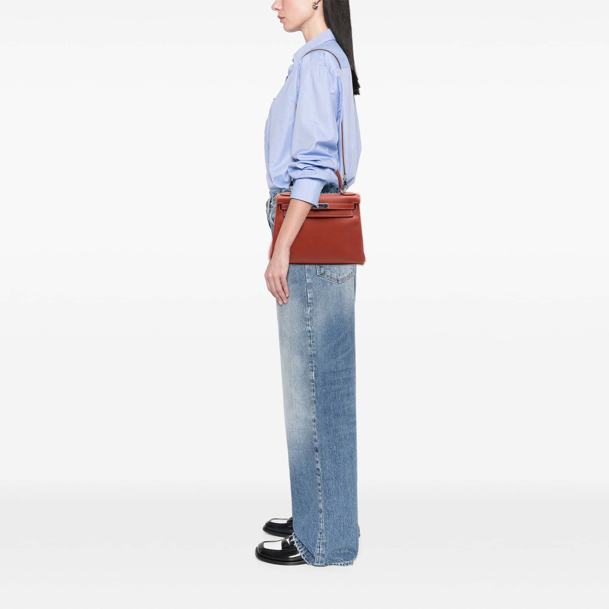 Hermès Epsom Kelly II Sellier 28 - image 7