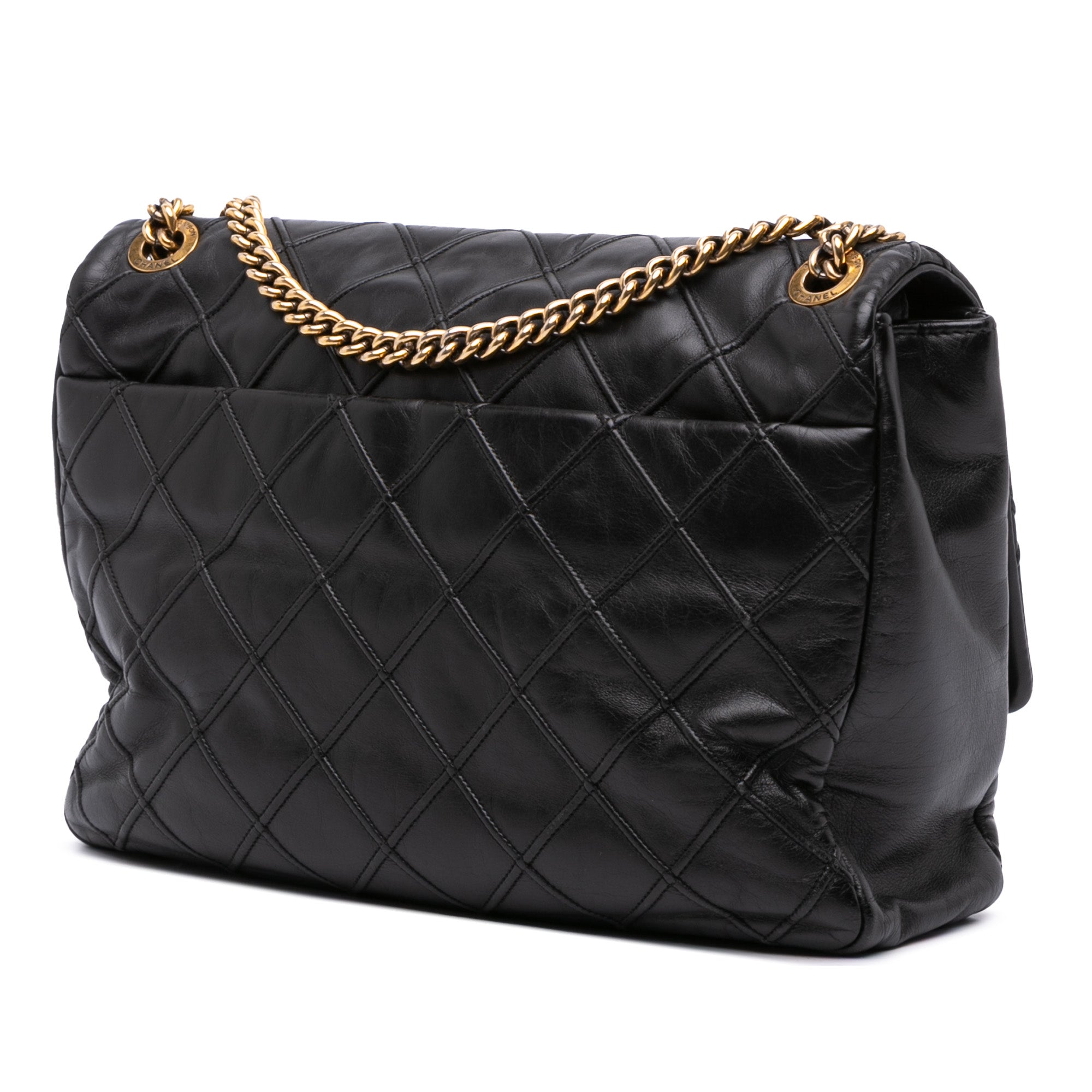 Chanel Large Diamond Debossed Calfskin Reissue 2.55 Cosmos Flap - image 2