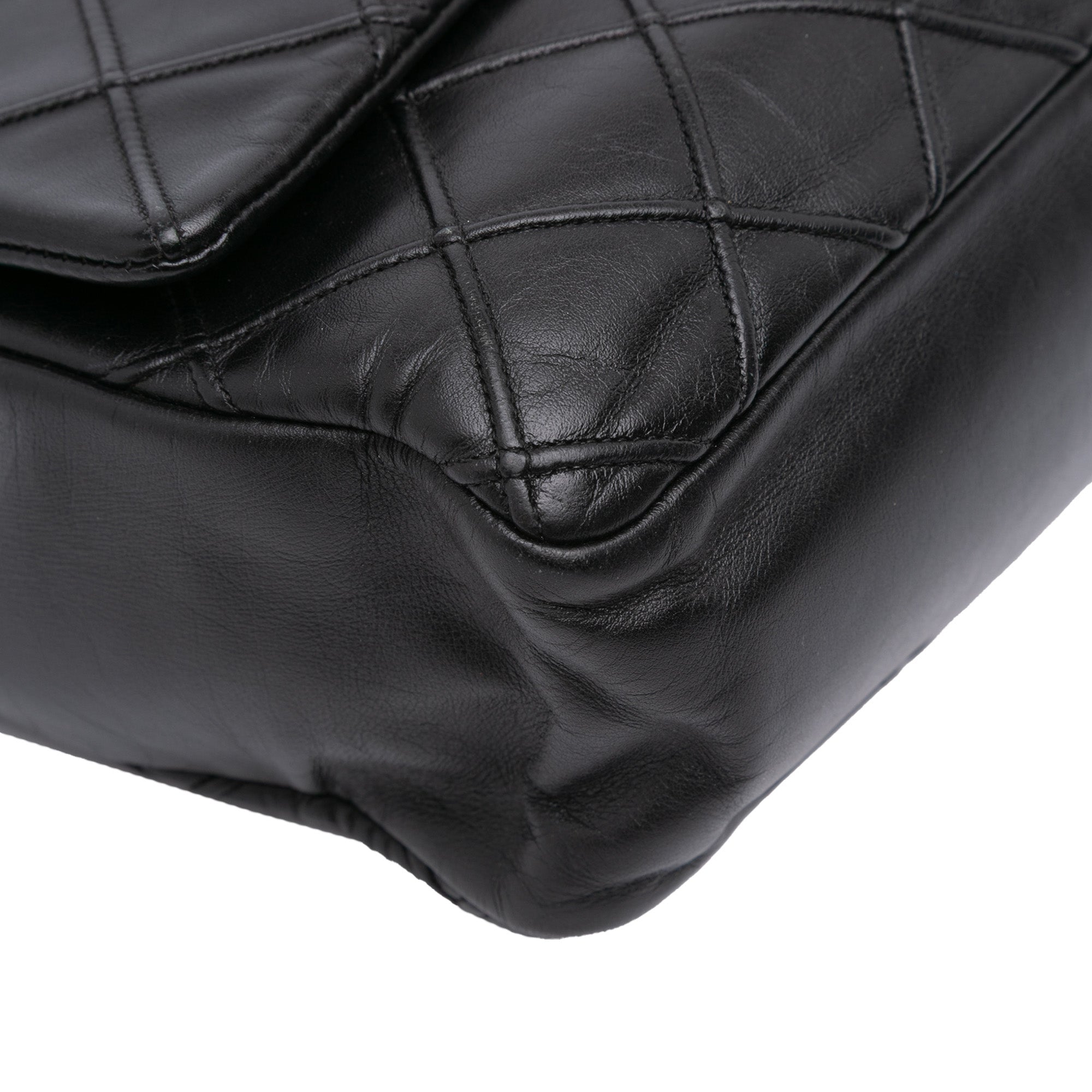 Chanel Large Diamond Debossed Calfskin Reissue 2.55 Cosmos Flap - image 9