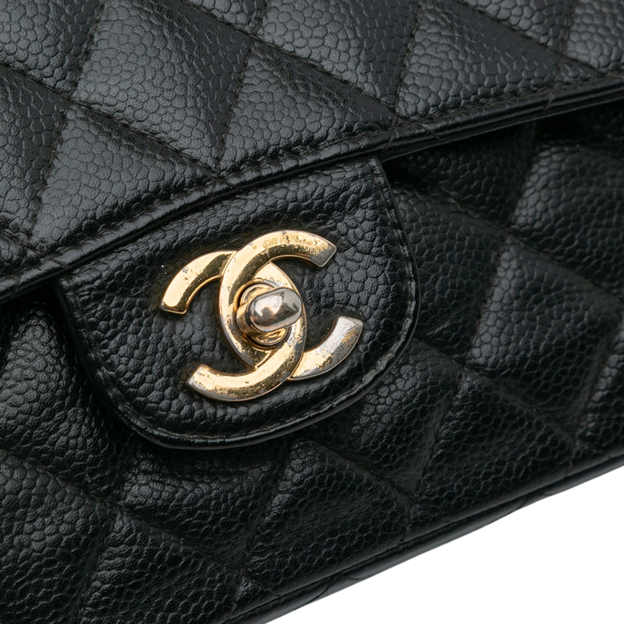 Chanel Medium Classic Caviar Double Flap - image 10