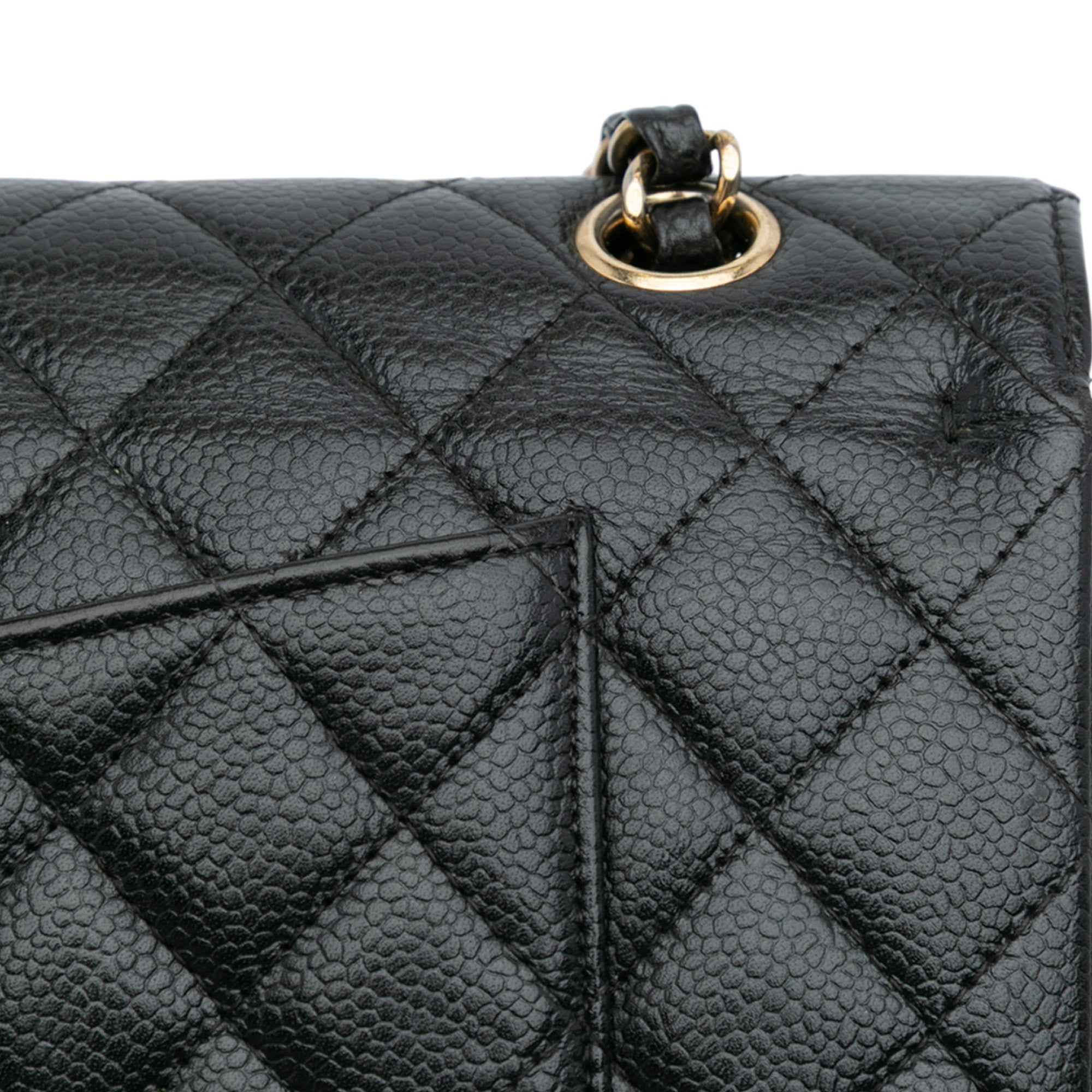 Chanel Medium Classic Caviar Double Flap - image 12