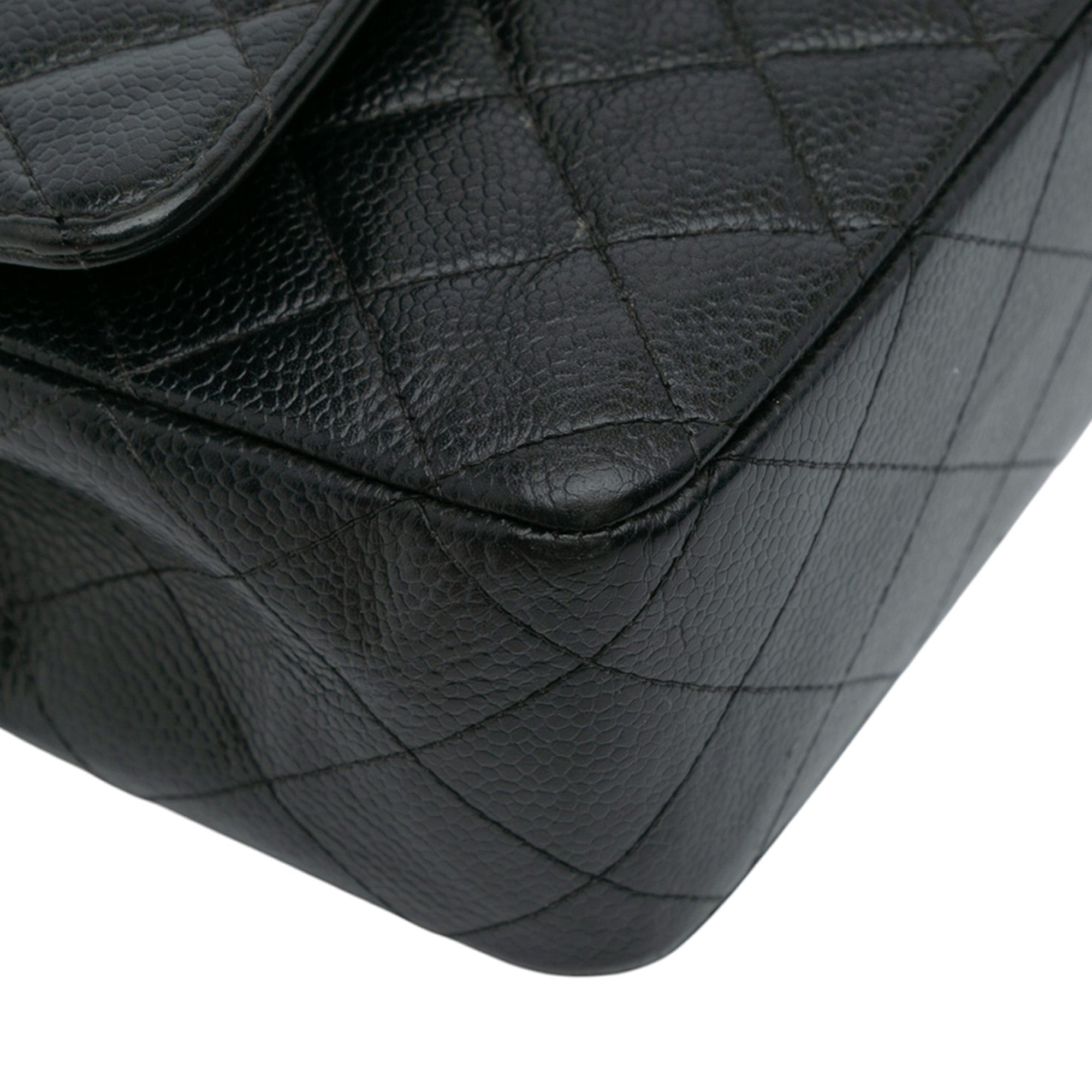 Chanel Medium Classic Caviar Double Flap - image 9