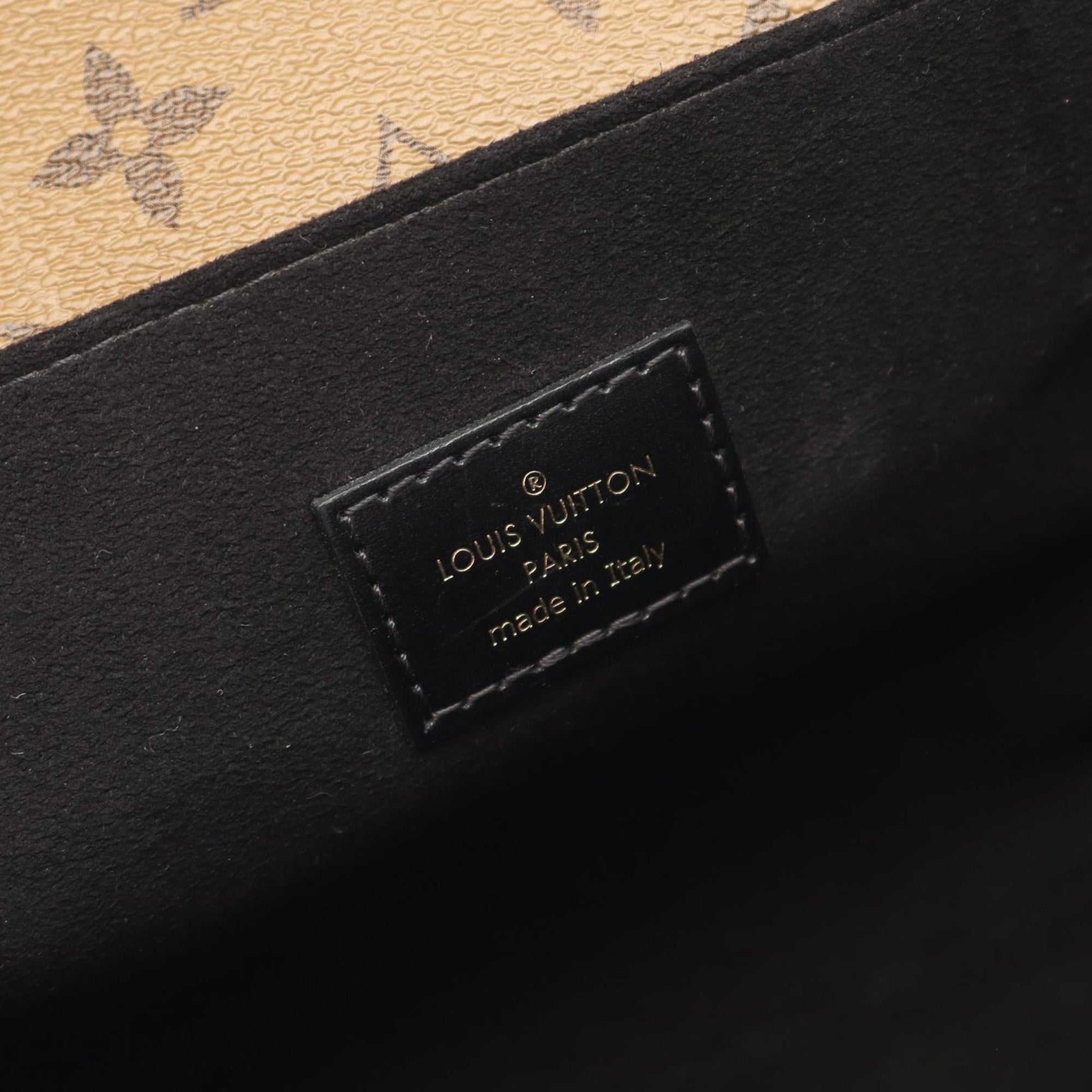Louis Vuitton LOUIS VUITTON Pochette Metis MM Handbag M44876 Monogram Reverse PVC coated canvas leather Brown Black Used Women - image 4