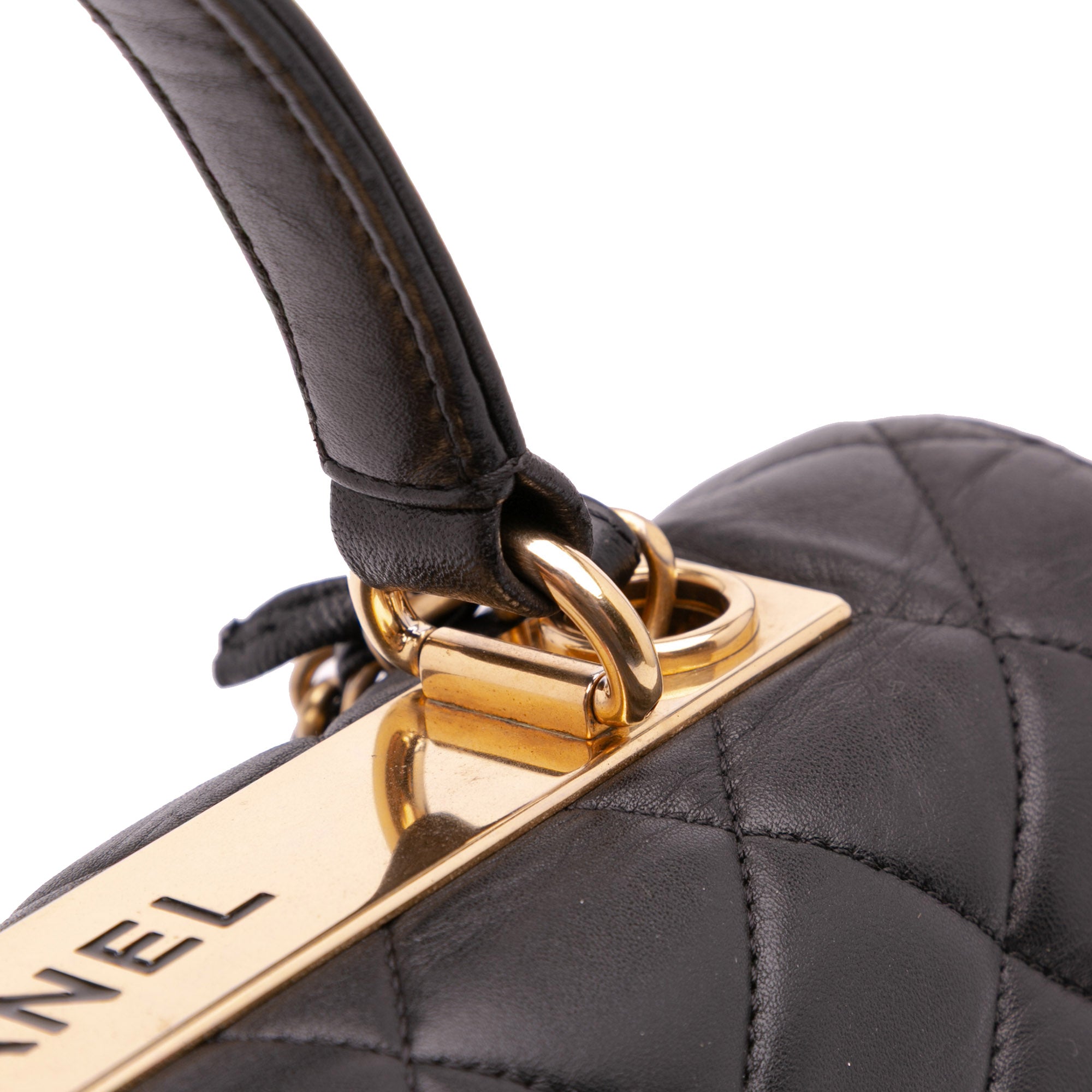 Chanel Large Lambskin Trendy CC Top Handle Flap - image 10