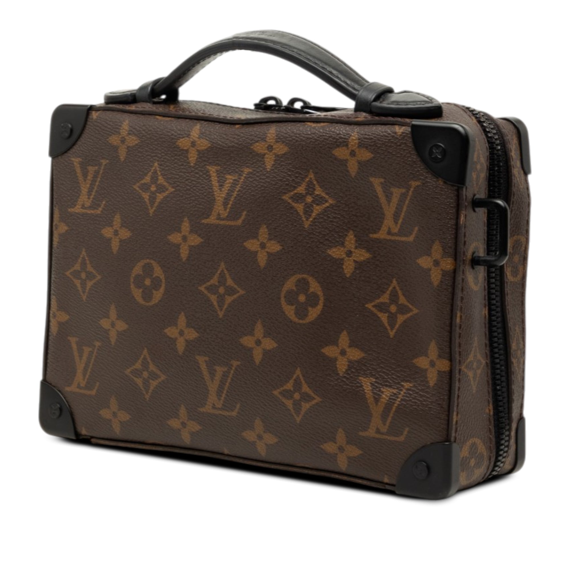 Louis Vuitton Monogram Macassar Handle Soft Trunk - image 2