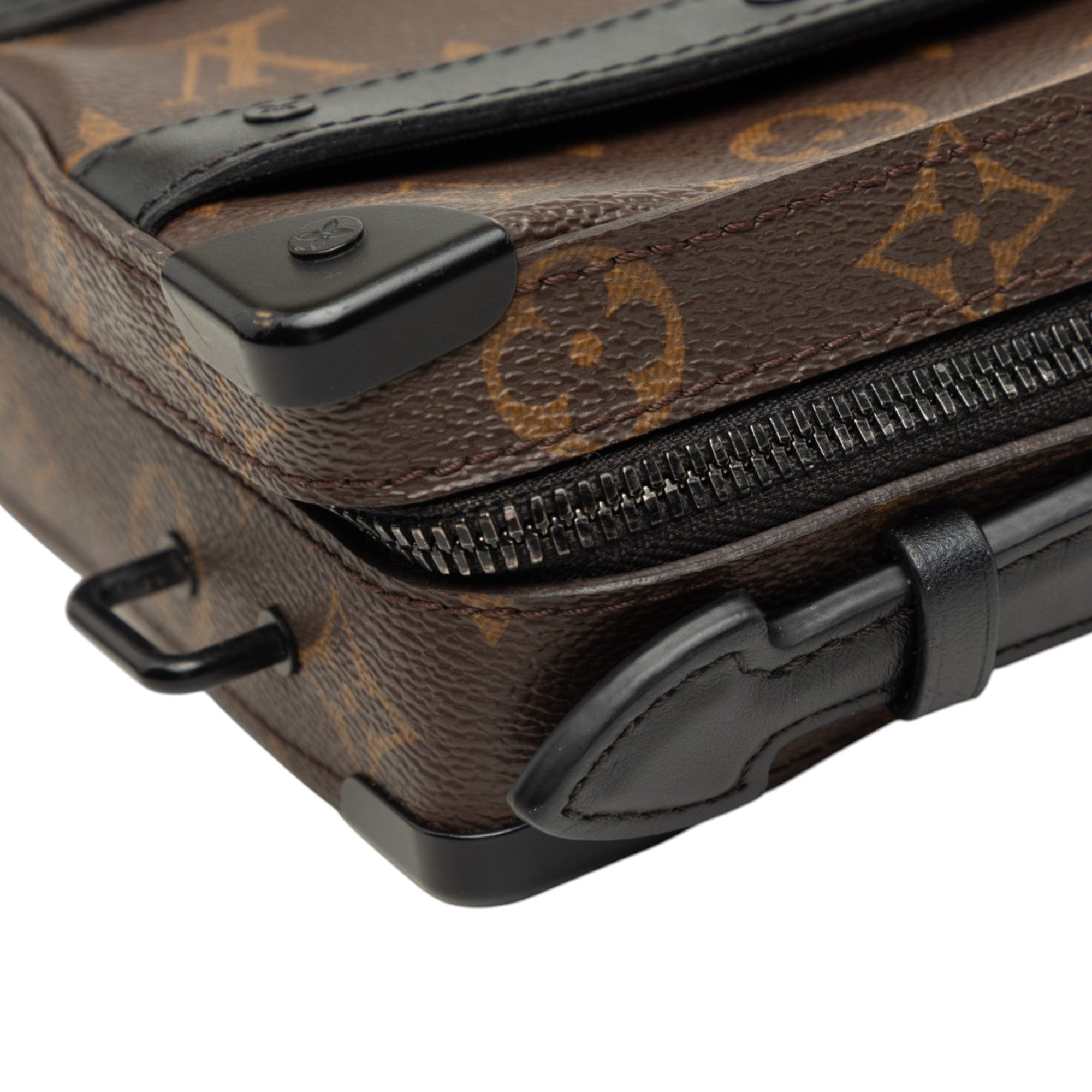 Louis Vuitton Monogram Macassar Handle Soft Trunk - image 7