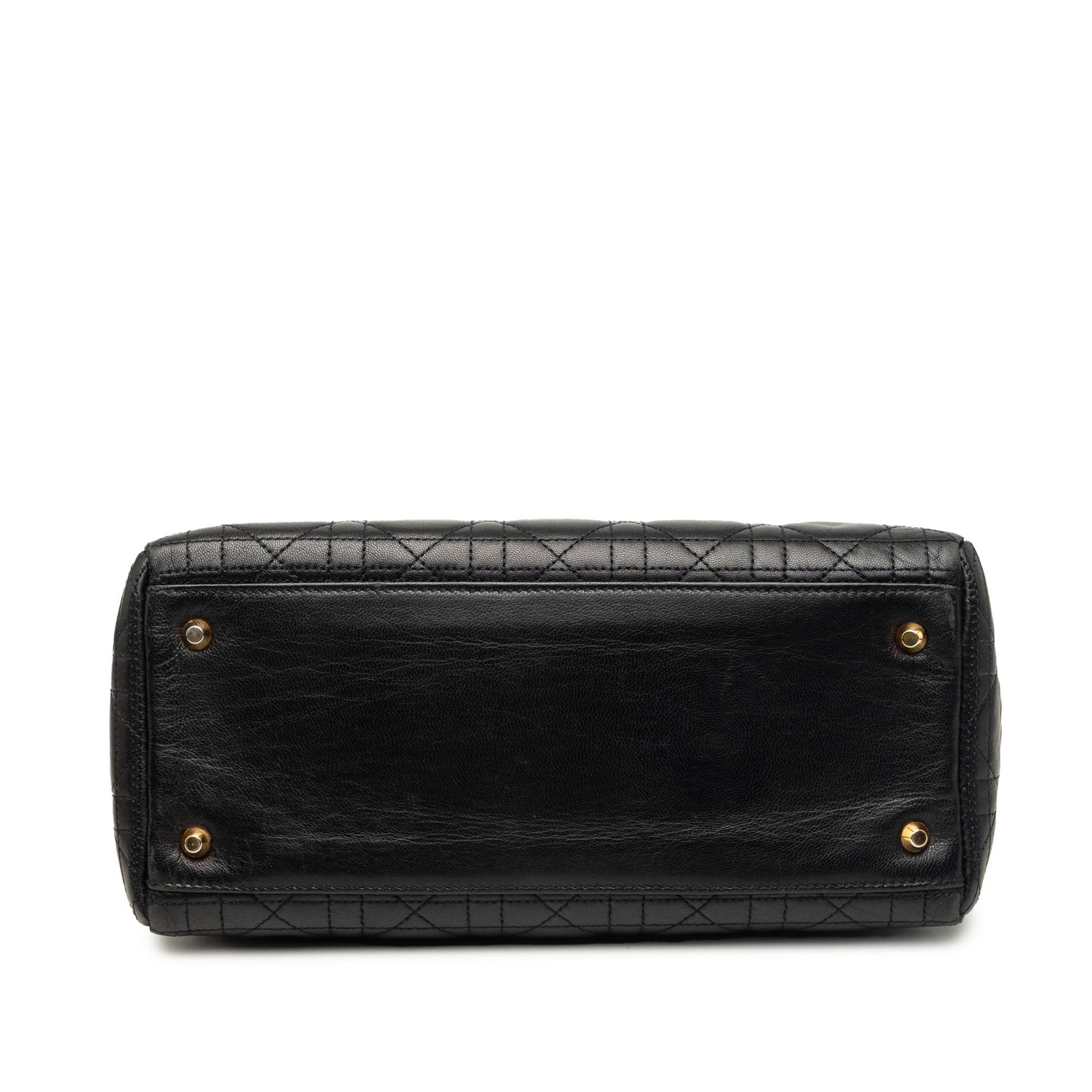Dior Medium Lambskin Cannage Lady Dior - image 3