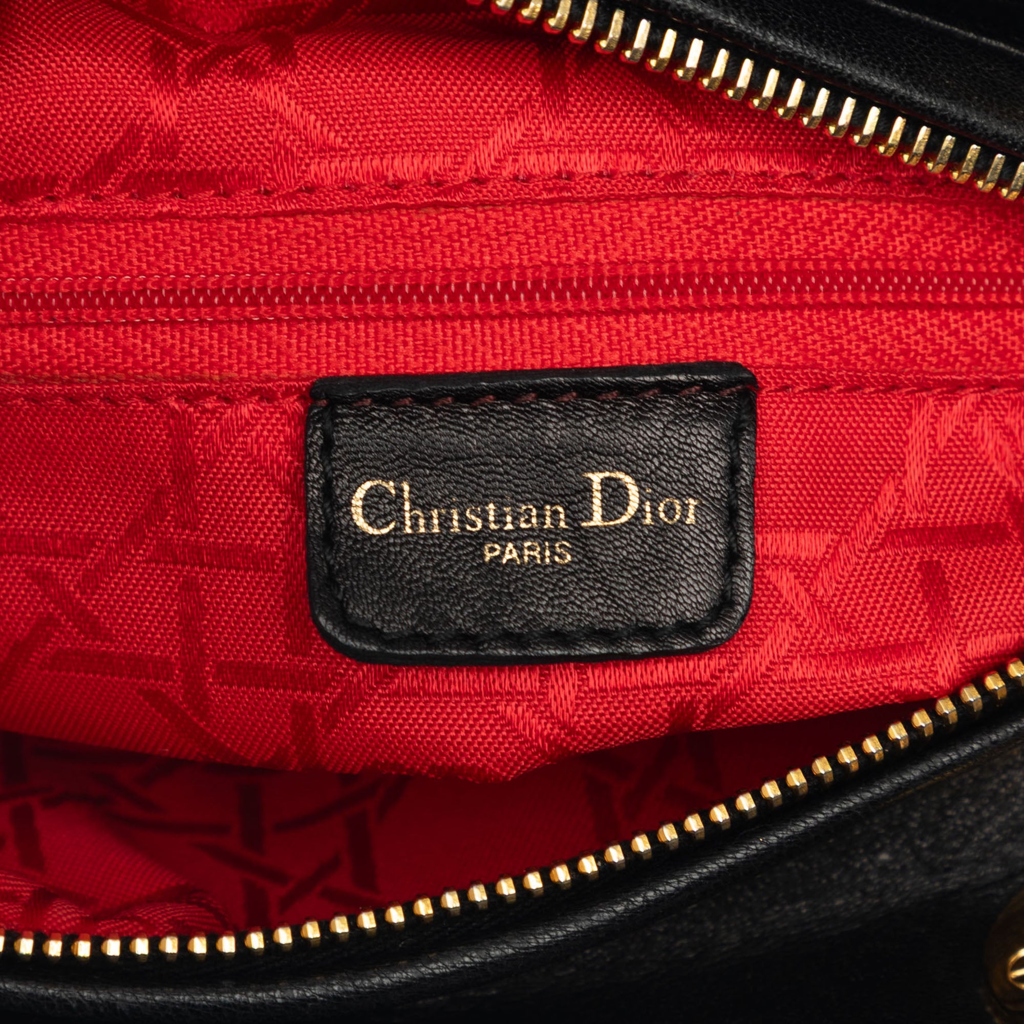 Dior Medium Lambskin Cannage Lady Dior - image 5