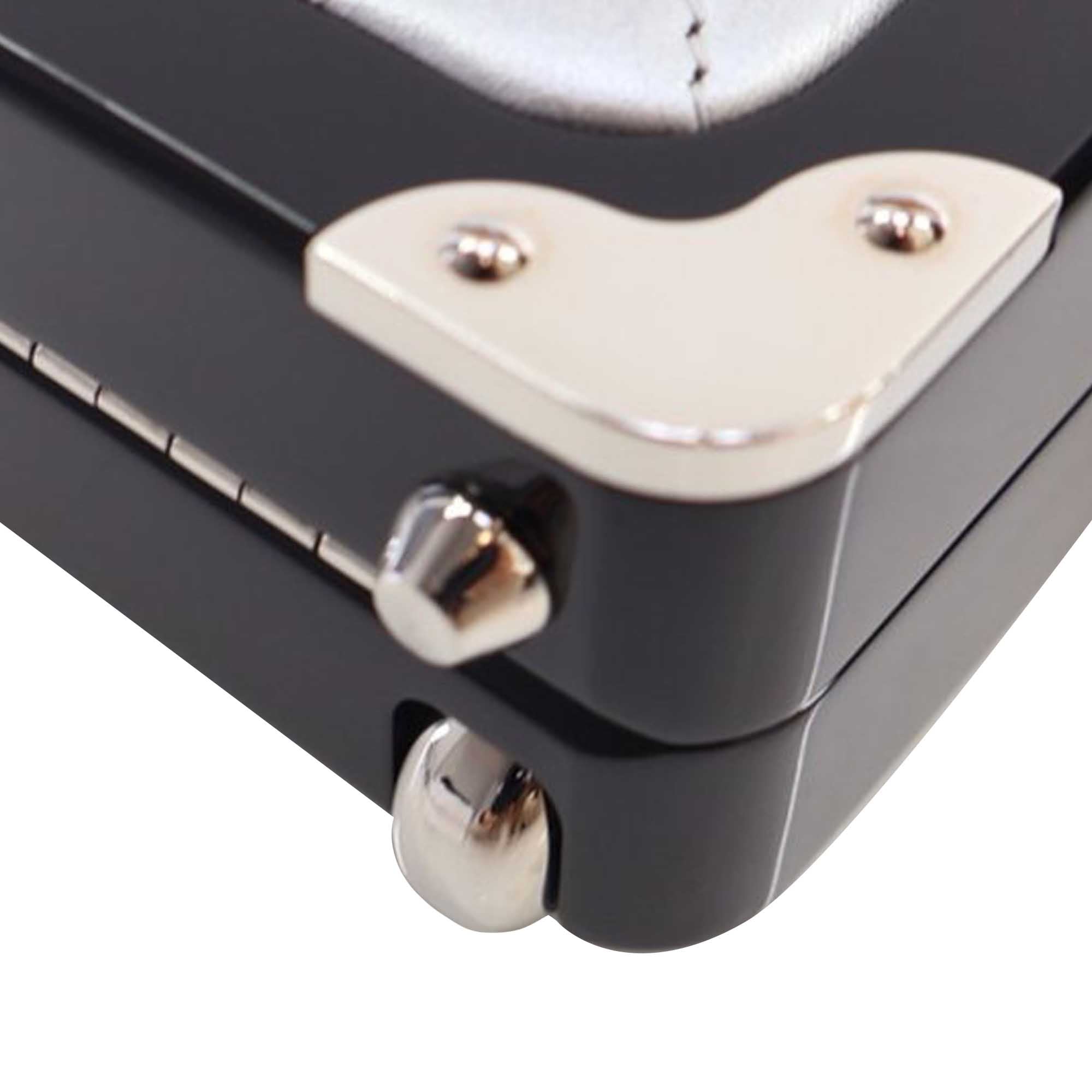 Chanel Acrylic and Lambskin Evening In The Air CC Trolley Minaudiere Clutch on Chain - image 12