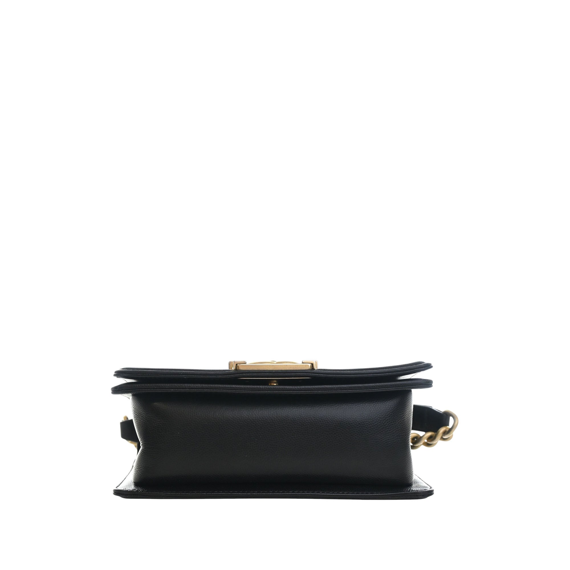Chanel Small Quilted Caviar Boy Flap - image 3