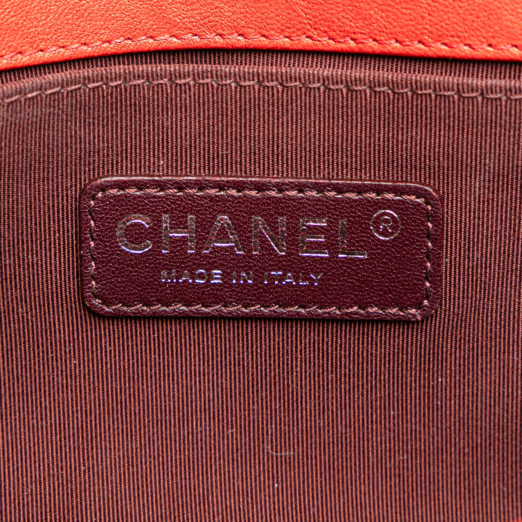 Chanel Old Medium Quilted Crumpled Calfskin Studded Boy Flap - image 6