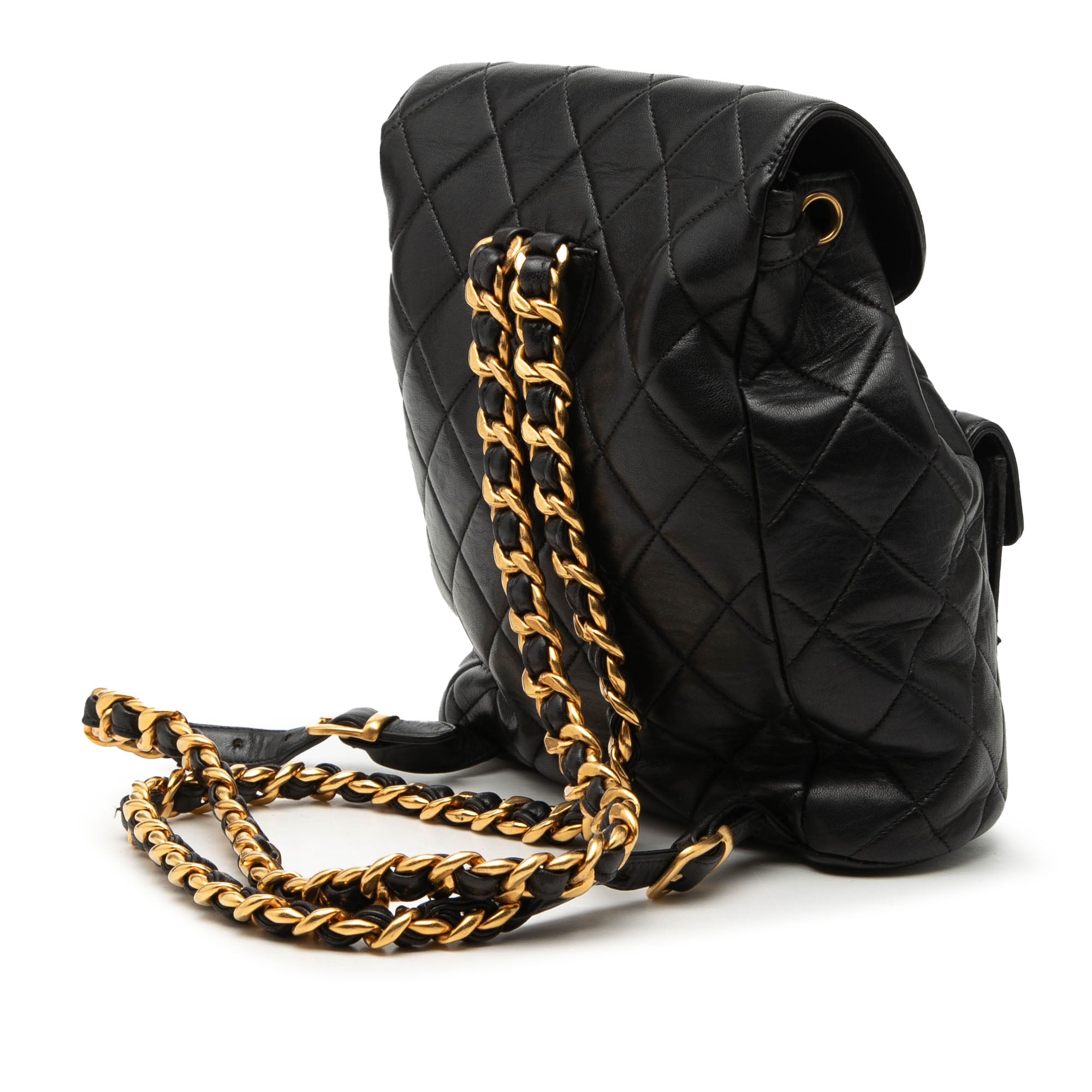 Chanel Medium Quilted Lambskin Duma Backpack - image 2