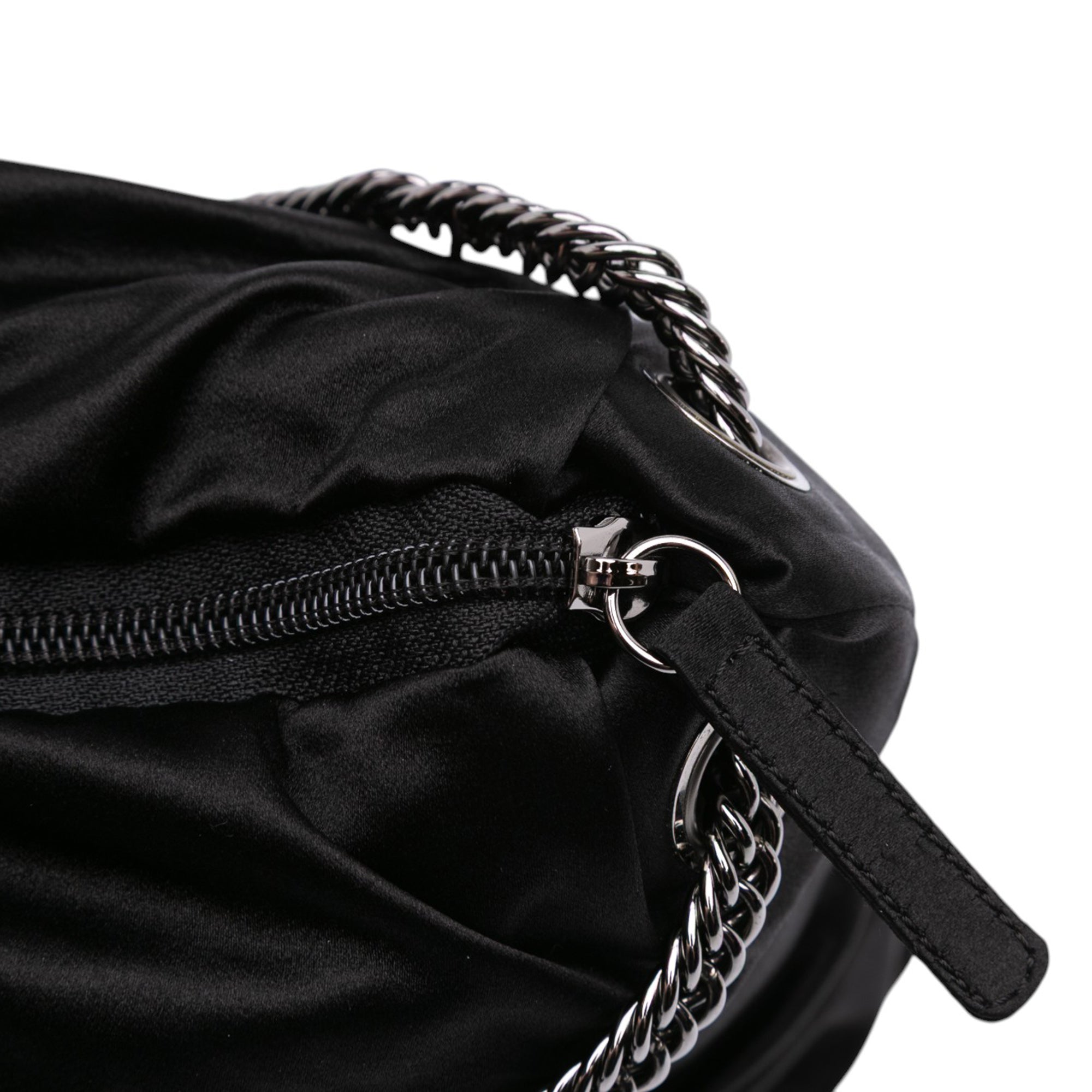 Chanel Large Satin Bow Mademoiselle Shoulder Bag - image 10