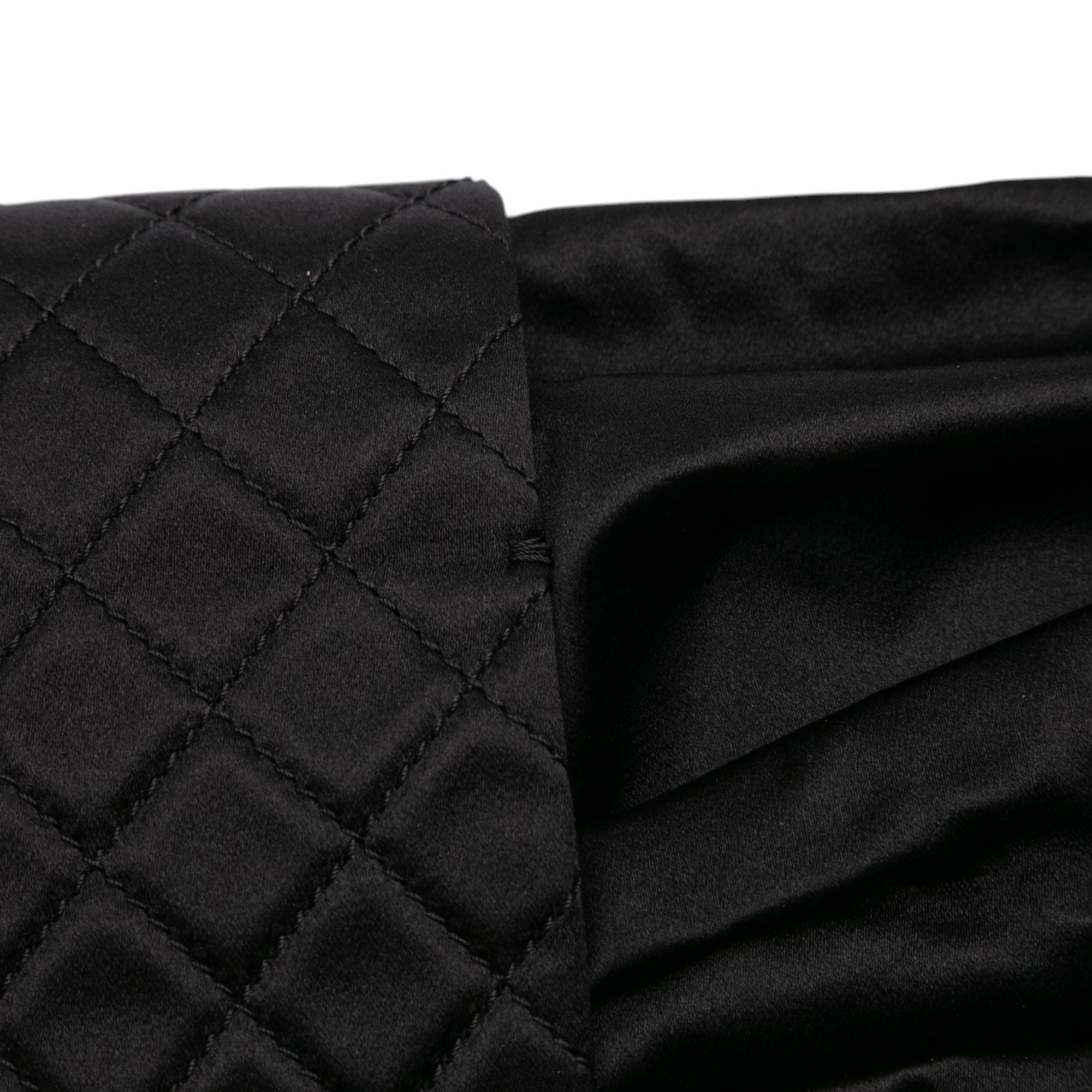 Chanel Large Satin Bow Mademoiselle Shoulder Bag - image 5