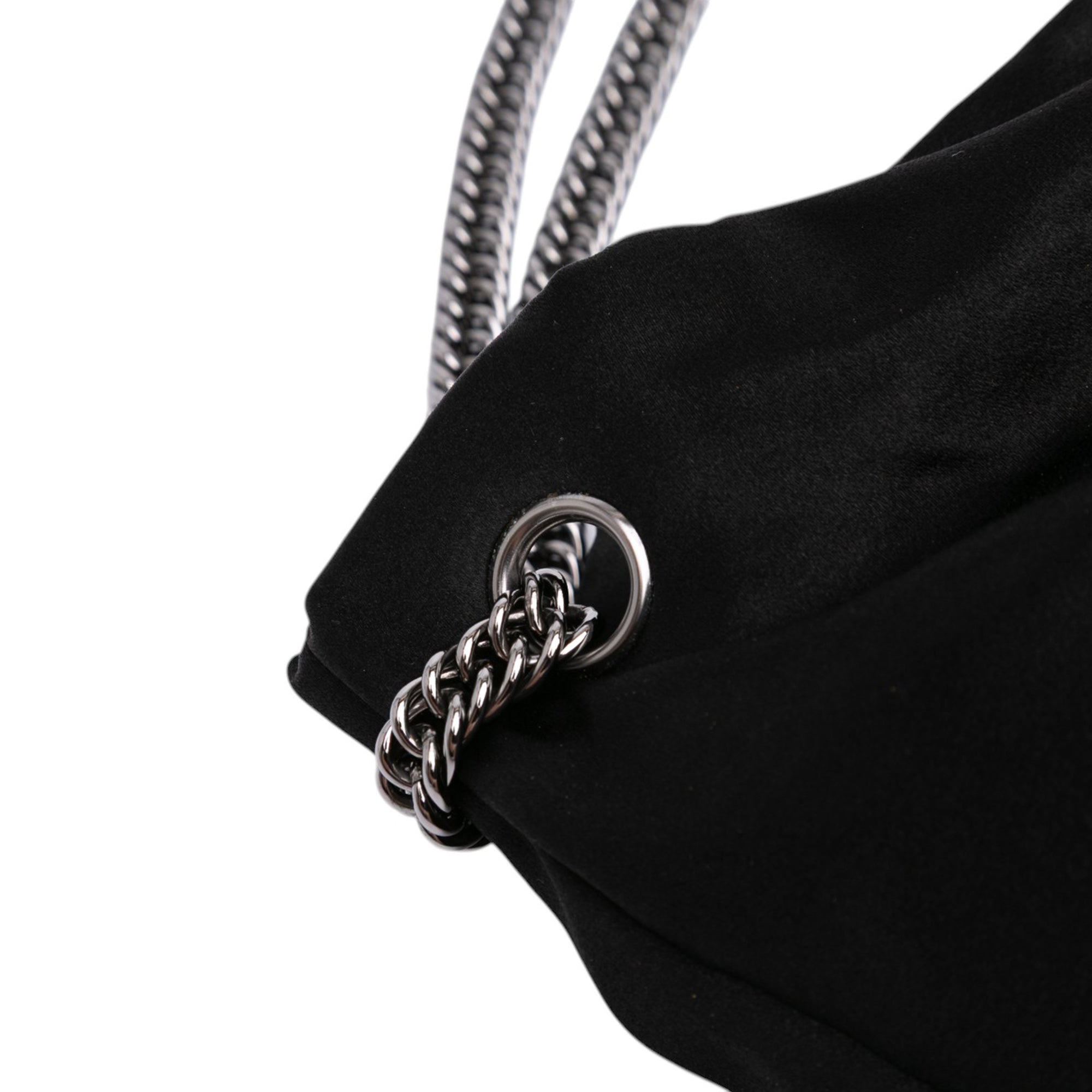 Chanel Large Satin Bow Mademoiselle Shoulder Bag - image 9