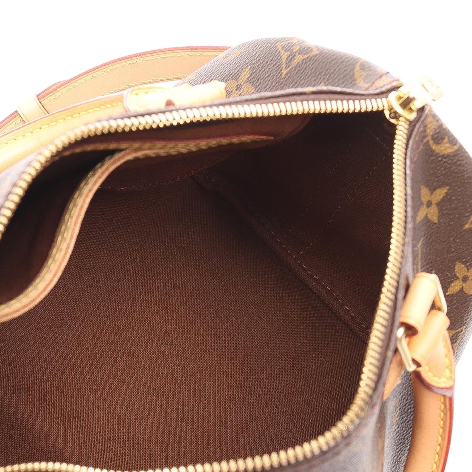 Louis Vuitton LOUIS VUITTON Speedy Bundriere 25 Handbag M41113 Monogram PVC coated canvas leather Brown Used Women - image 3