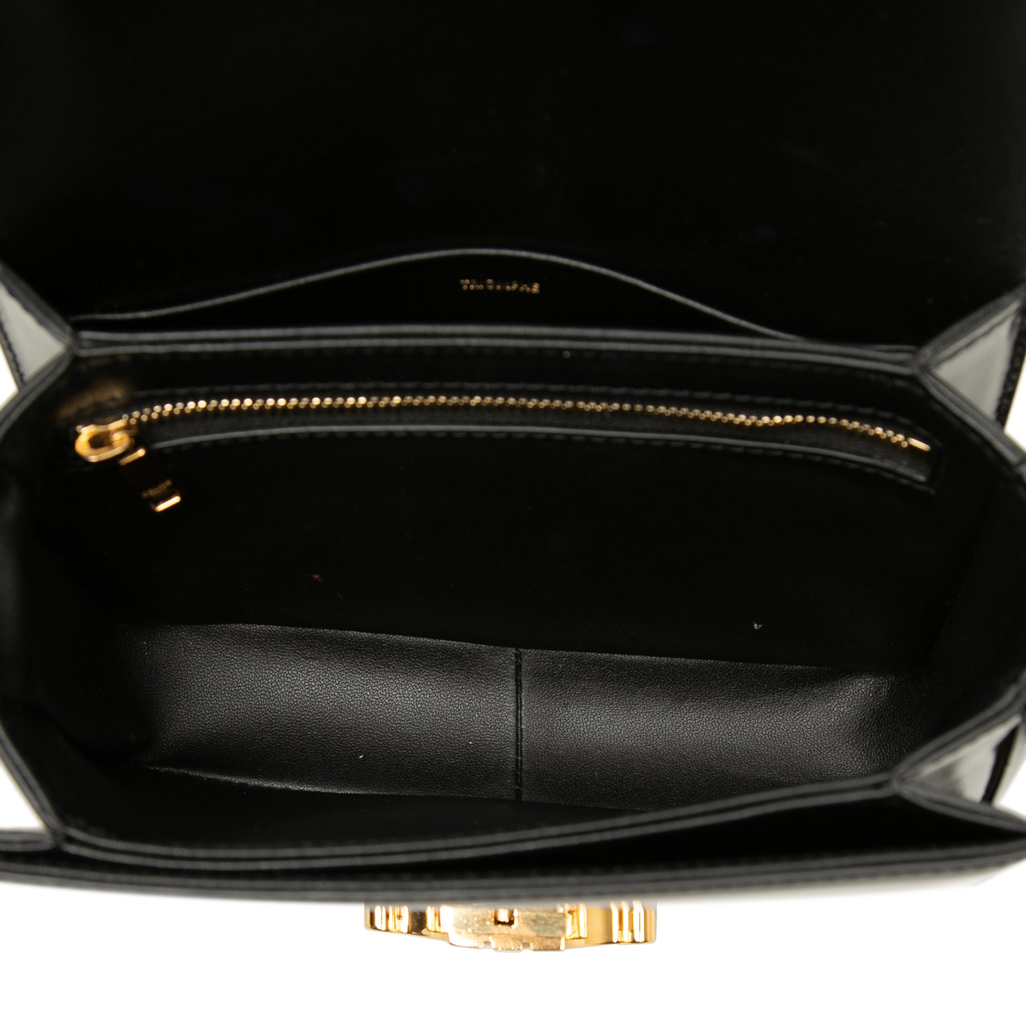 Celine Teen Shiny Calfskin Triomphe Crossbody - image 4