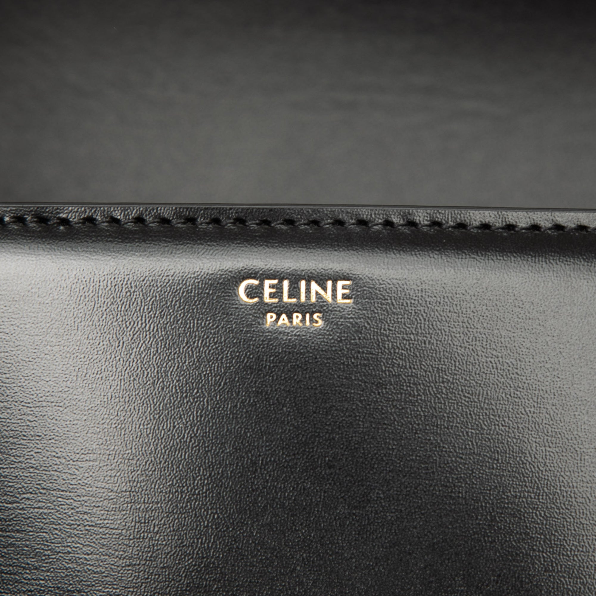 Celine Teen Shiny Calfskin Triomphe Crossbody - image 5