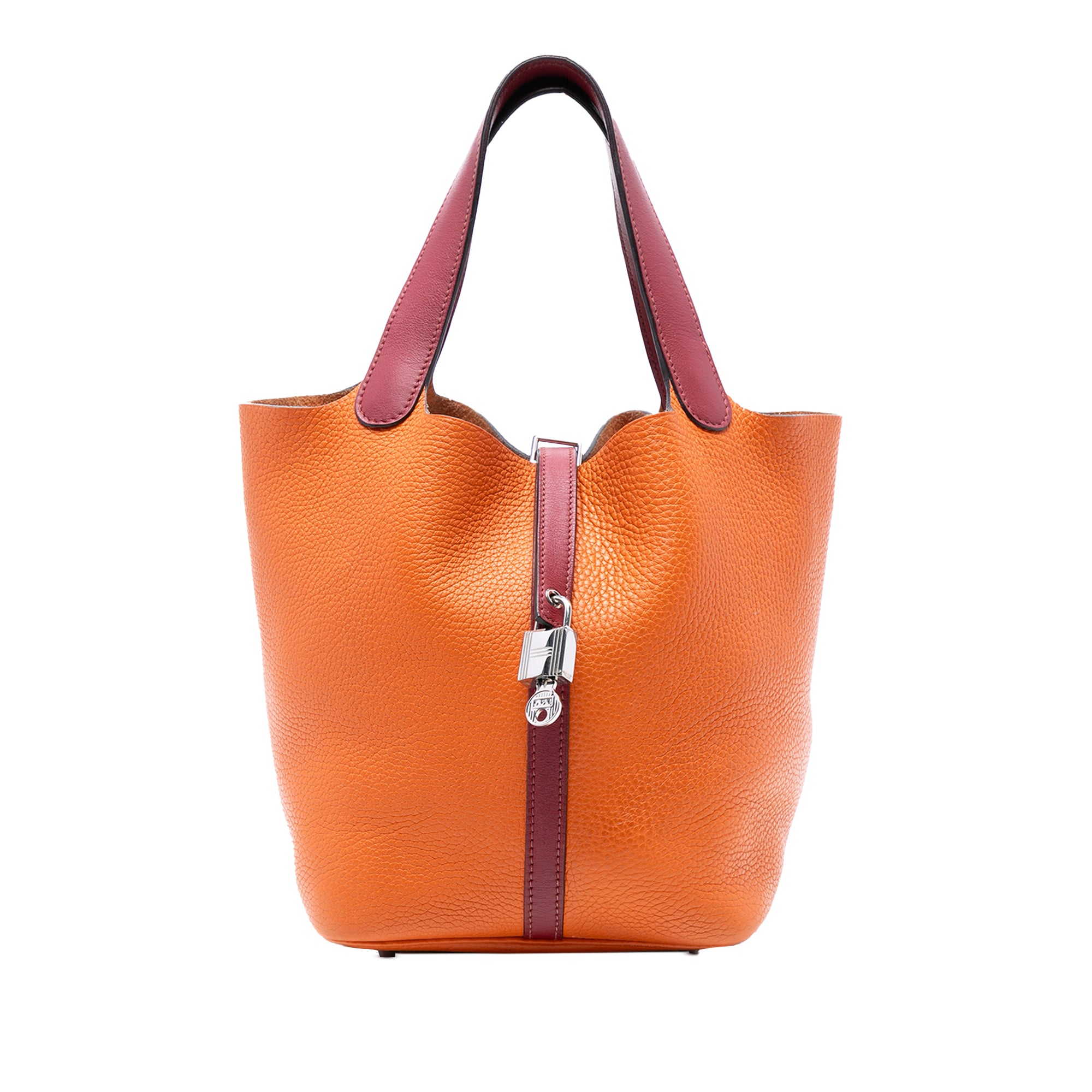 Hermès Bicolor Clemence and Swift Picotin Lock 22 - image 1