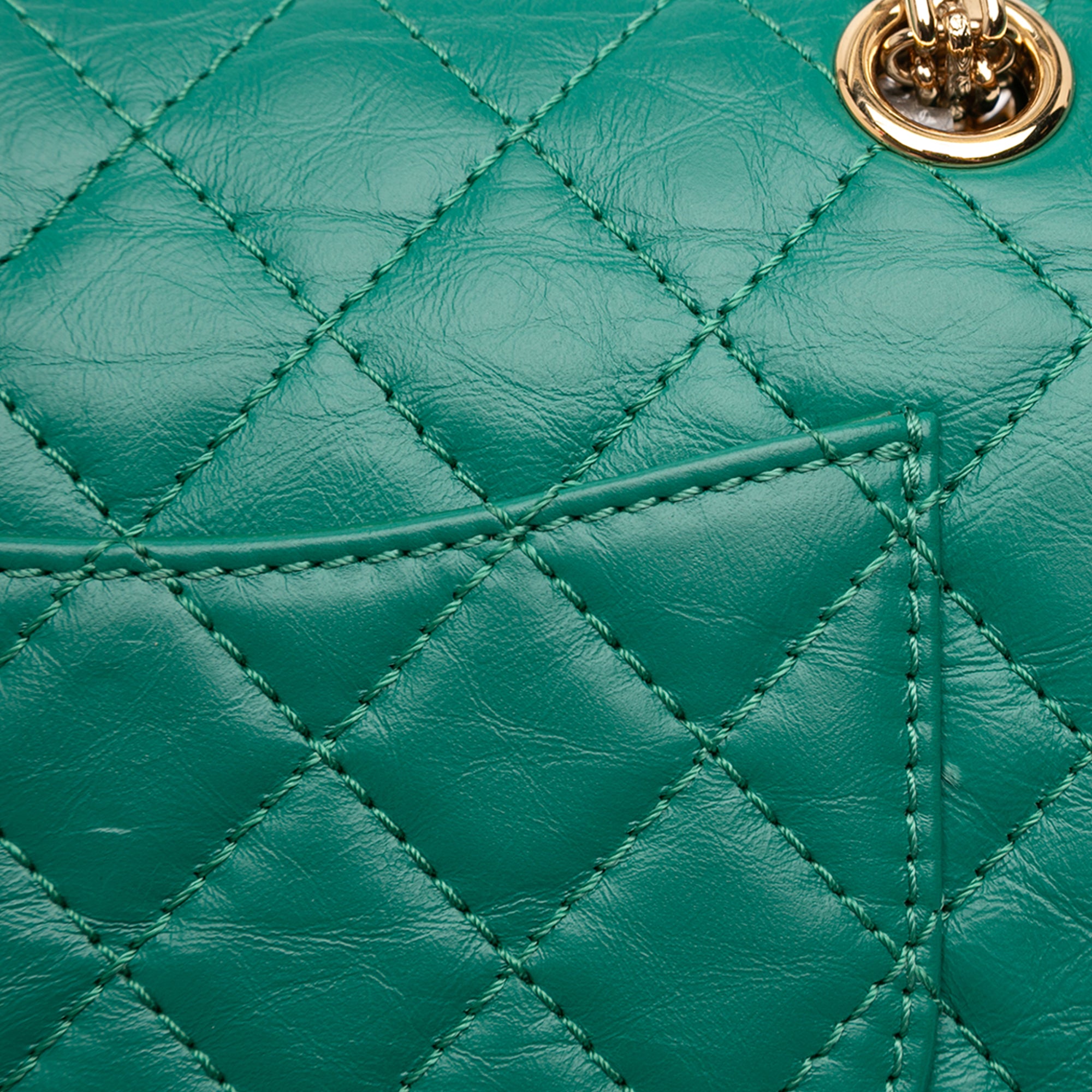 Chanel Quilted Aged Calfskin Reissue 2.55 Single Flap 224 - image 7