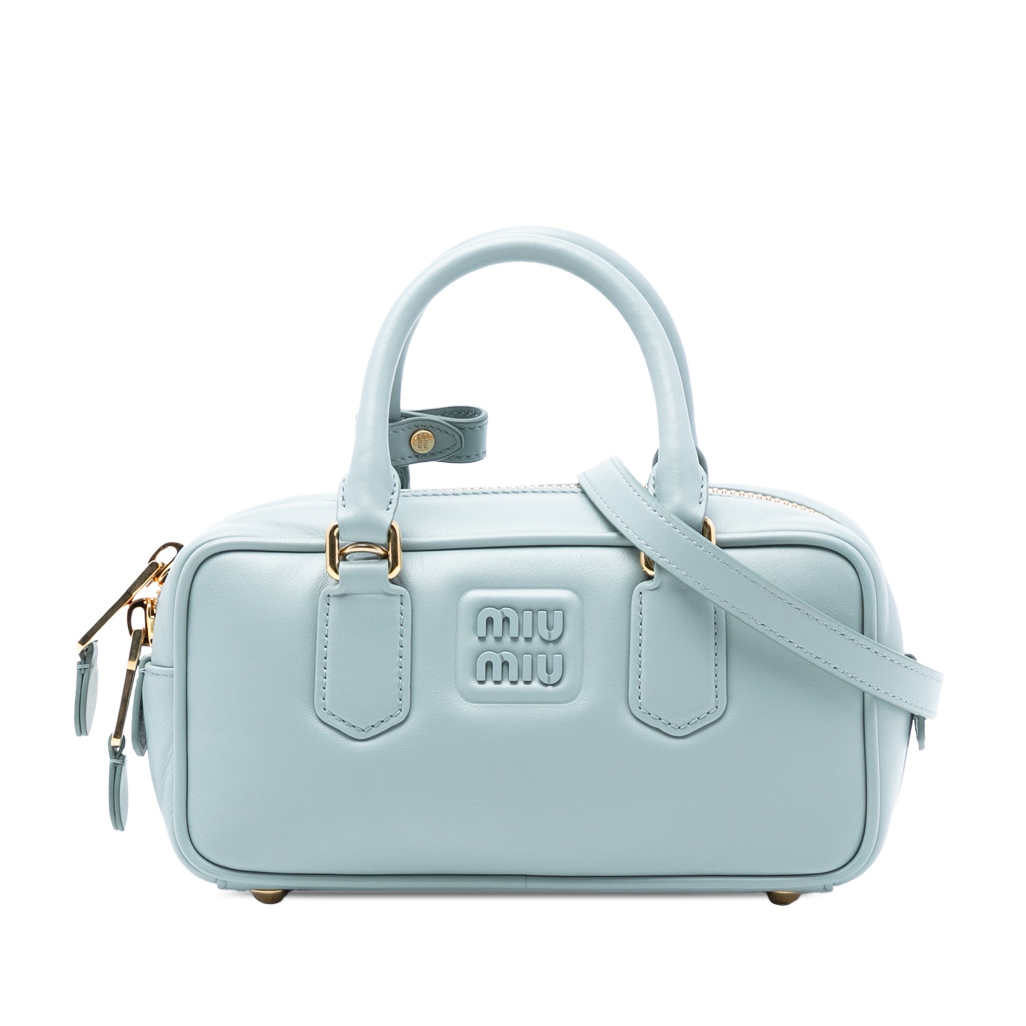Miu Miu Leather Arcadie Satchel - image 1
