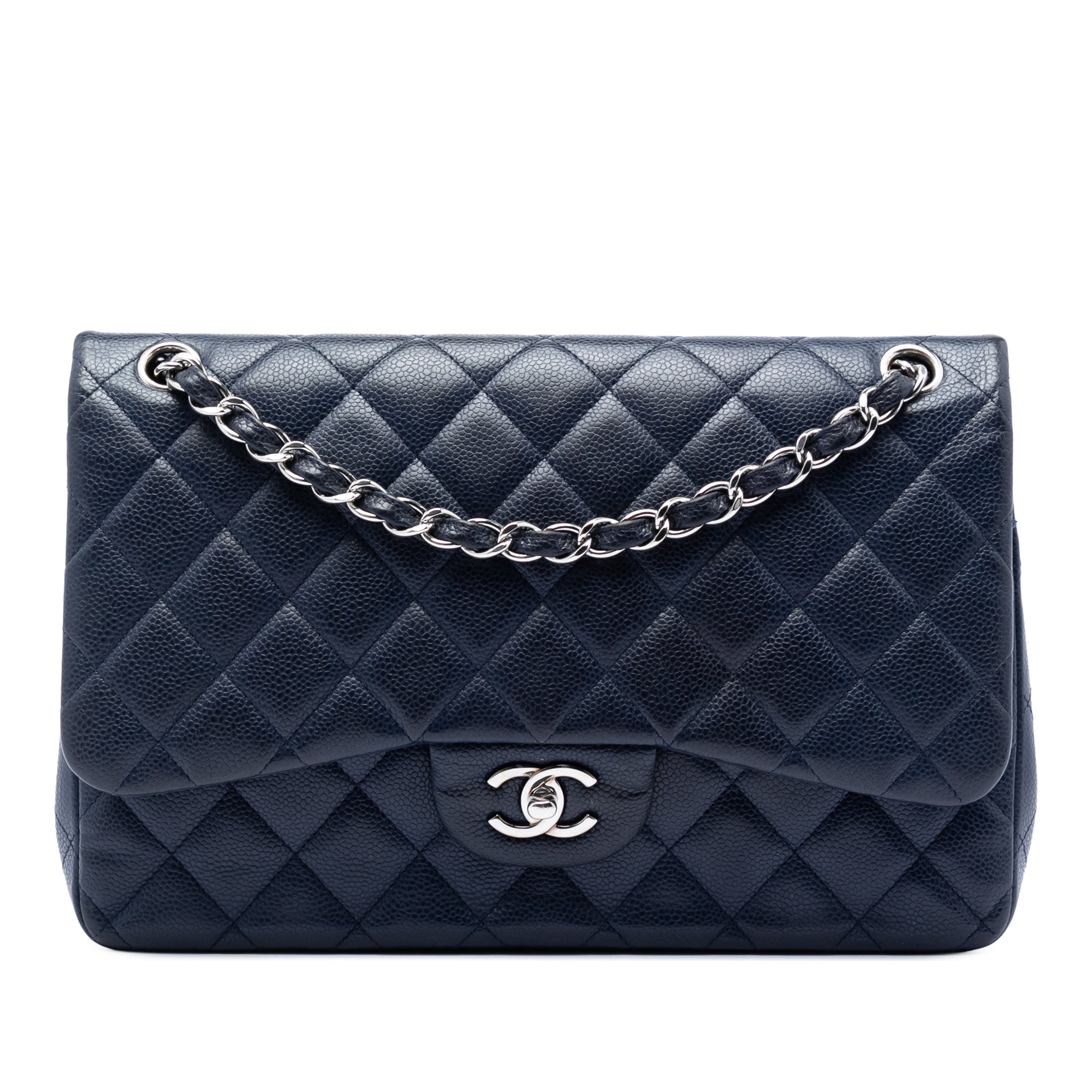 Chanel Jumbo Classic Caviar Double Flap - image 1