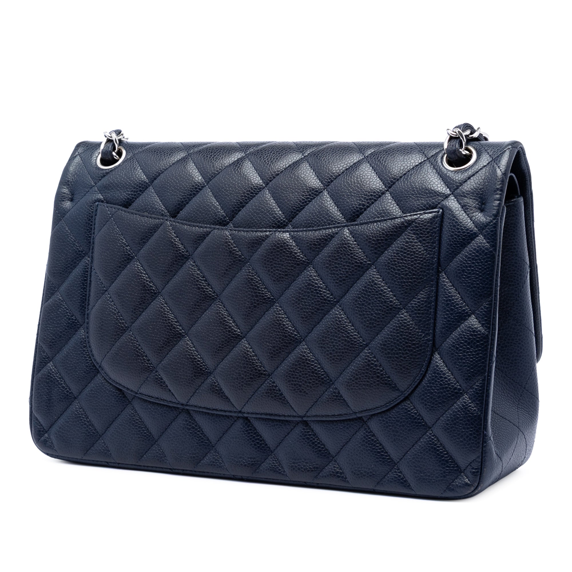 Chanel Jumbo Classic Caviar Double Flap - image 2