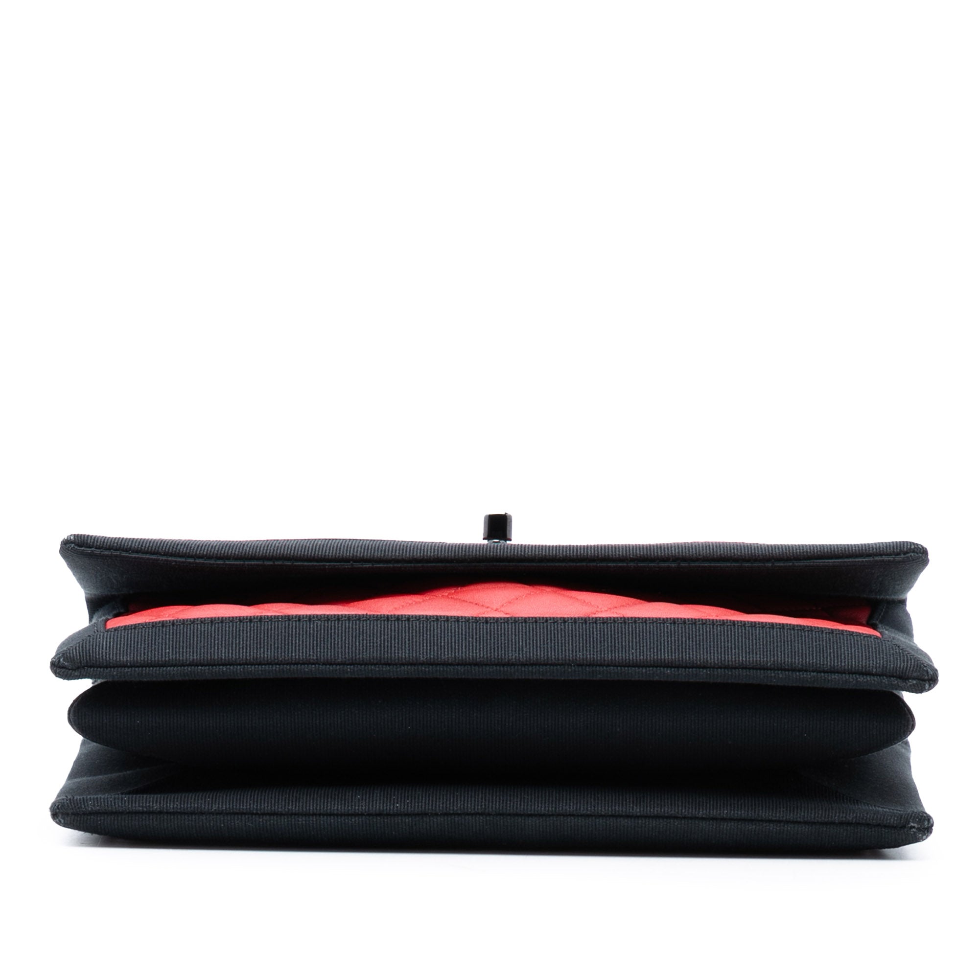 Chanel Medium CC Bicolor Quilted Lambskin Grosgrain Single Flap - image 3