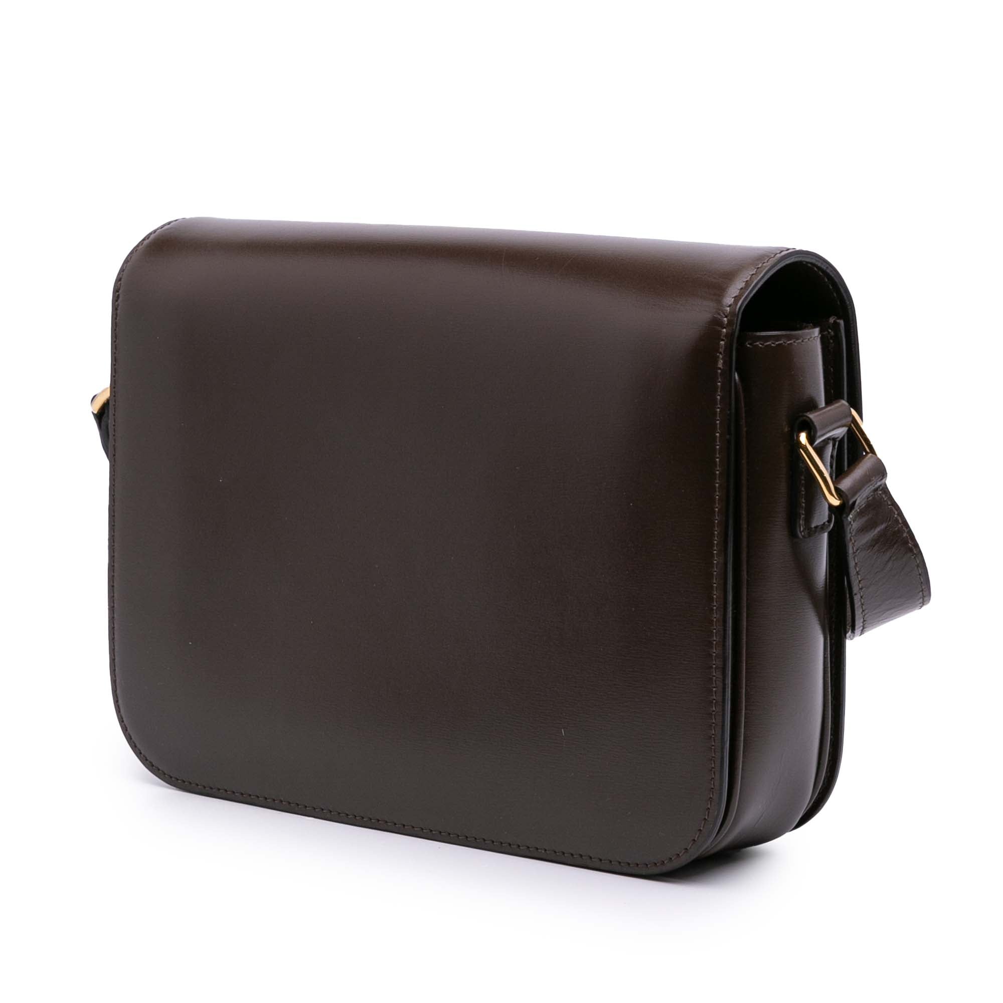 Celine Classique Shiny Calfskin Triomphe Crossbody - image 2