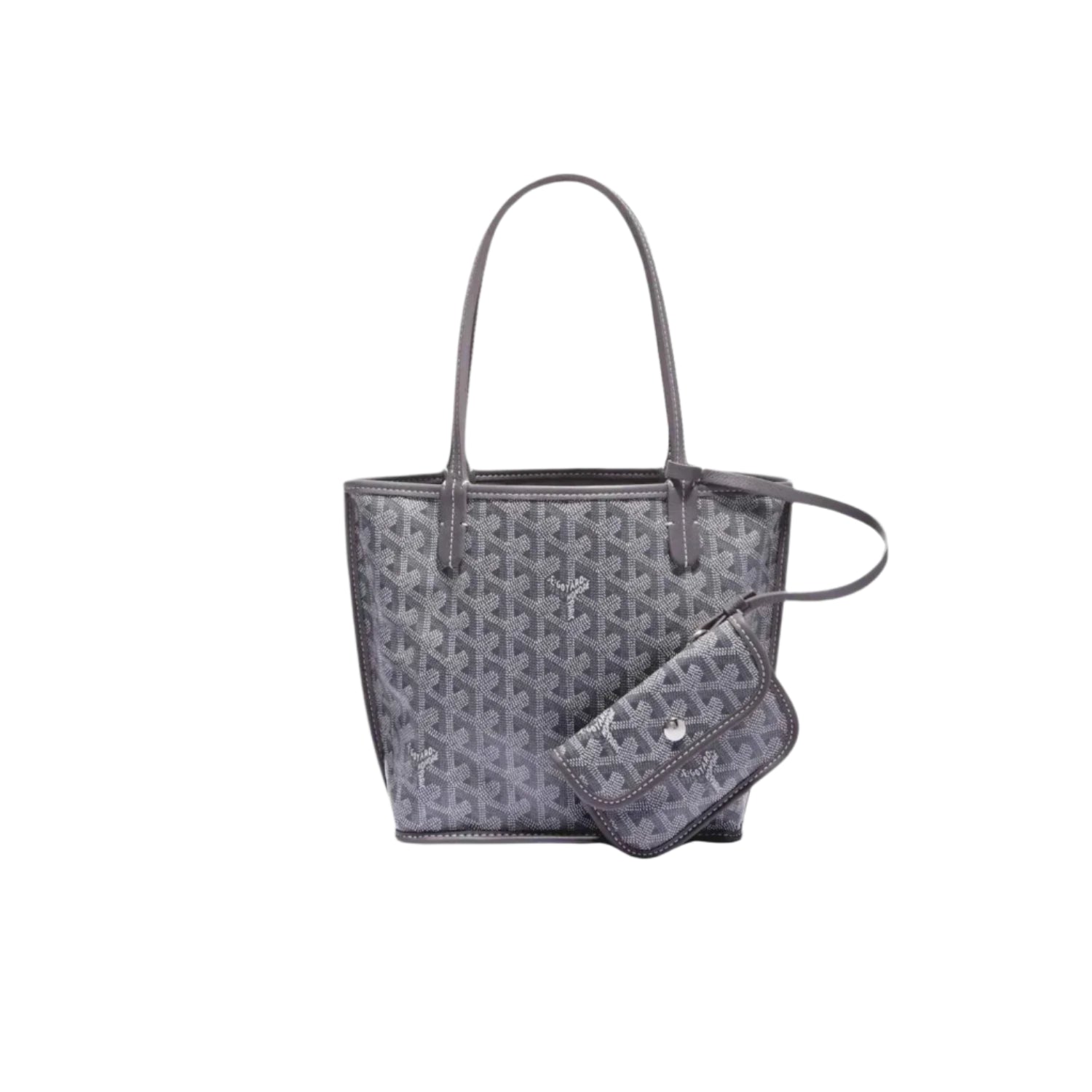 Goyard Anjou Mini Black Tote – Reversible Canvas Bag Dubai The